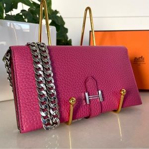 HERMÈS Bearn Bi-Fold Long Wallet | Authenticated HERMÈS Wallet